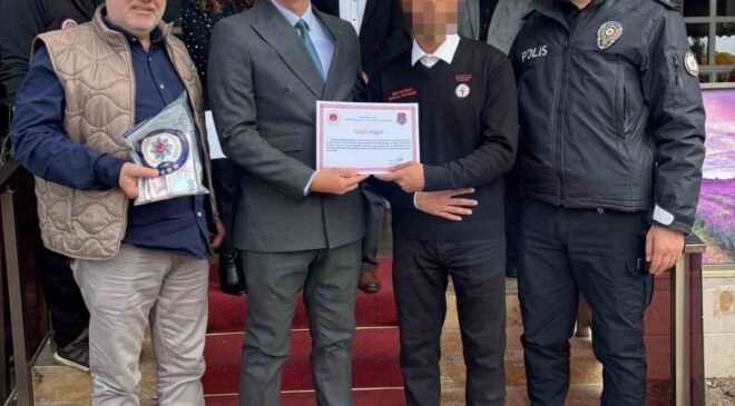 Bozüyük Açık Ceza Evi’ndeki hükümlüden örnek davranış