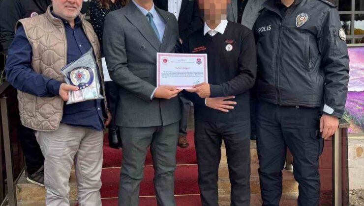 Bozüyük Açık Ceza Evi’ndeki hükümlüden örnek davranış