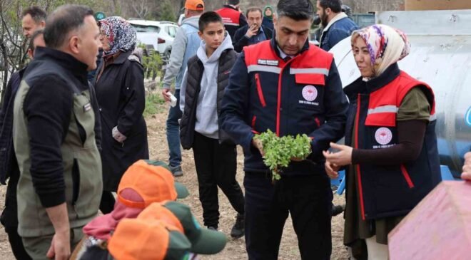 Dinar’da ‘Kekik Yetiştiriciliği Projesi’ devam ediyor