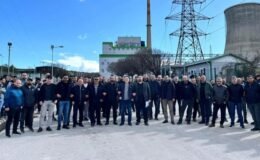 (Düzeltme) Kütahya Tunçbilek’te elektrik üretim işçileri eylemde