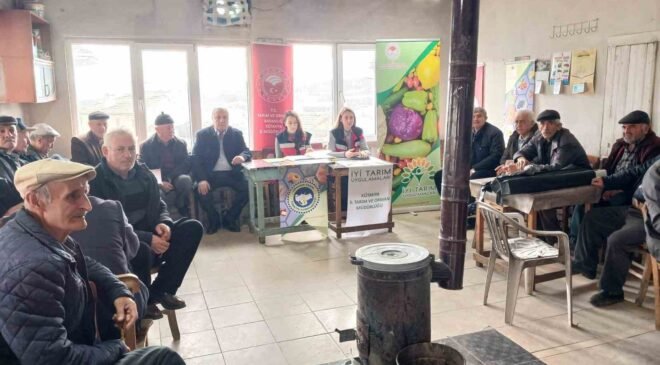 Emet’te çiftçi eğitimi