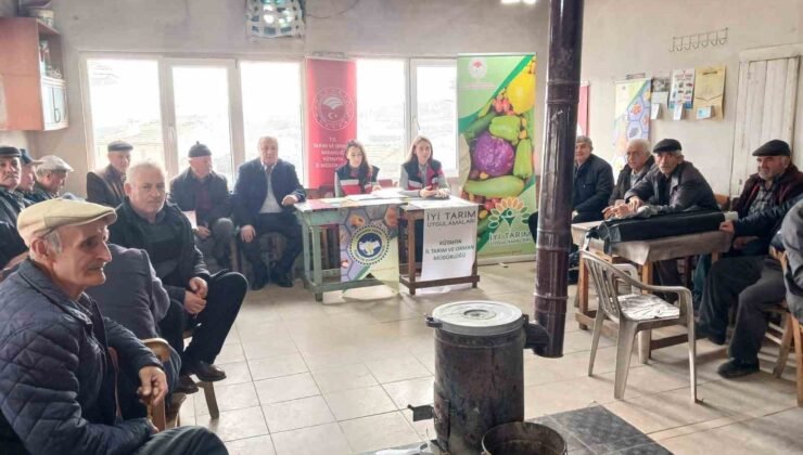 Emet’te çiftçi eğitimi