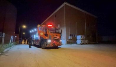 Eskişehir’de su arıtma tesisinde korkutan yangın