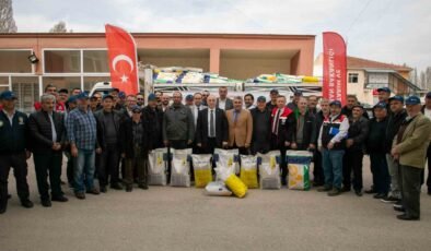 Eskişehir’de üreticilere hise destekli yağlık ayçiçeği tohumu