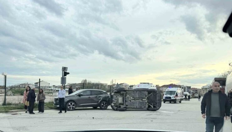 Eskişehir’e 4 aracın karıştığı kazada 7 kişi yaralandı