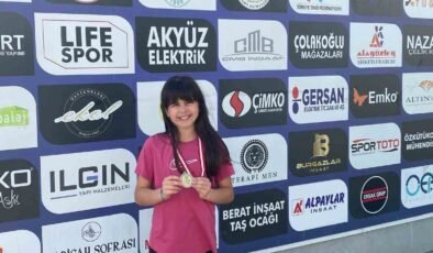 Eskişehirli tenisçi Zonguldak’ta şampiyon oldu