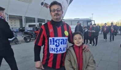 Eskişehirspor taraftarı Balıkesirspor maçı için heyecanlı