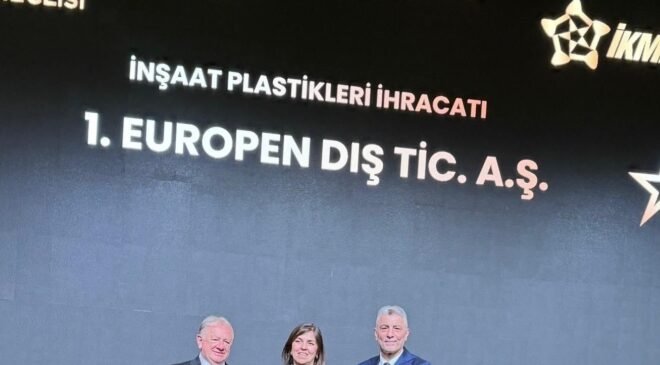 Europen’e büyük onur: İhracat şampiyonluğu ödülünü Bakan Ömer Bolat takdim etti