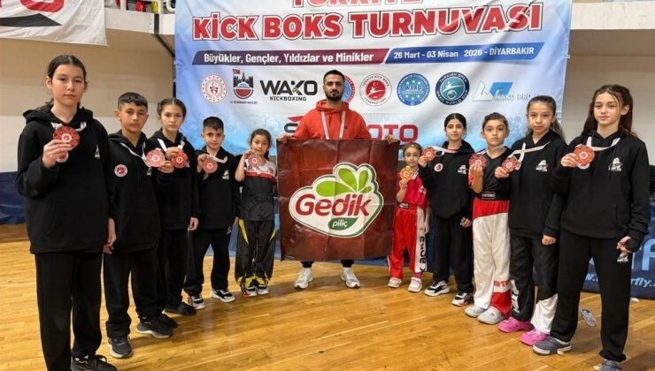 Gedik Piliç’in desteğiyle gelen büyük başarı: Türkiye Kickboks Şampiyonası 10 madalya