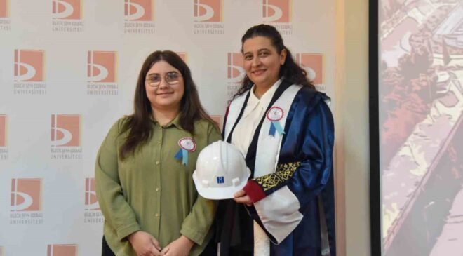 Geleceğin mühendisleri ilk baretlerini taktı