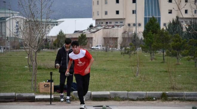 Gençler bocce müsabakalarının kazananları belli oldu