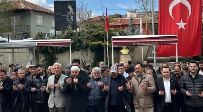 Gündüzler Mahallesi’nde yağmur ve şükür duası yapıldı