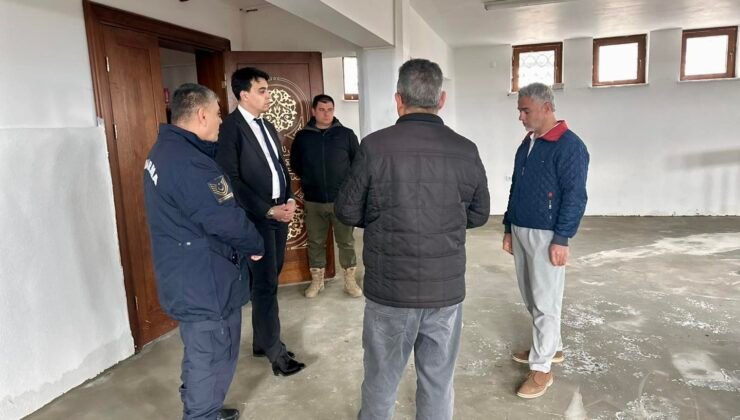 Günyurdu köyü camisinde restorasyon ve bakım çalışmaları