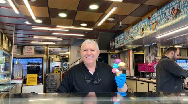 Havaların ısınmasıyla dondurma satışları hareketlendi