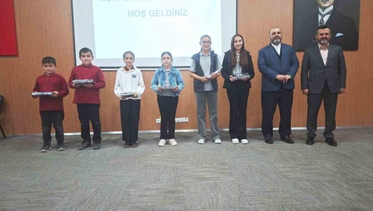 Hisarcık İlçe Müftülüğünce başarılı öğrenciler ödüllendirildi