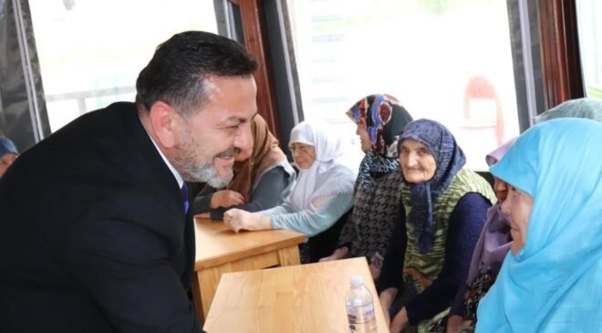 Huzurevinde ‘Şifalı Pilav’ etkinliği