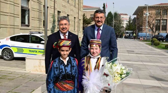 İçişleri Bakan Yardımcısı Çelik’ten Vali Yılmaz’a ziyaret