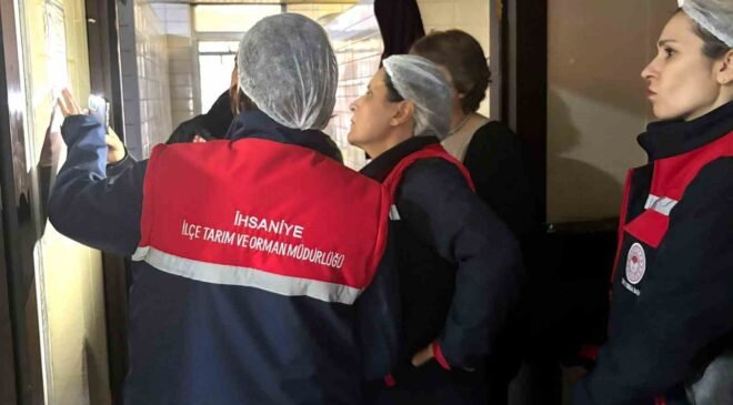 İhsaniye’de gıda işletmelerine yönelik denetim