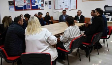 İl Milli Eğitim Müdürü Aydın, öğretmenlerle bir araya geldi