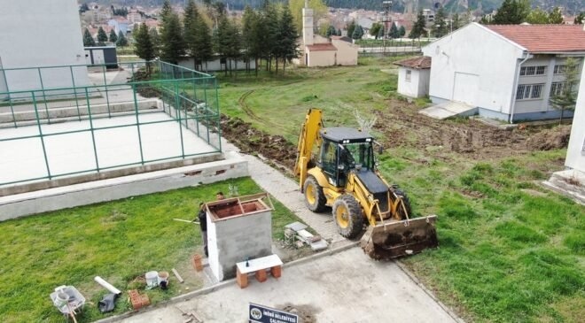 İnönü’de alt yapı çalışmaları