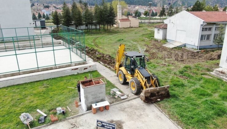 İnönü’de alt yapı çalışmaları