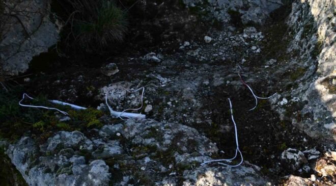 Jandarmadan kaçak kazıya suç üstü