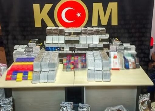 Kaçak tütün ve sigara operasyonunda 1 şüpheli yakalandı