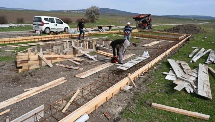 Kümbet Akpınar Mahallesi’ne koyun yıkama yeri yapılıyor