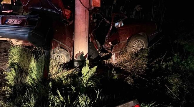 Kütahya’da feci kaza: Sürücü hayatını kaybetti