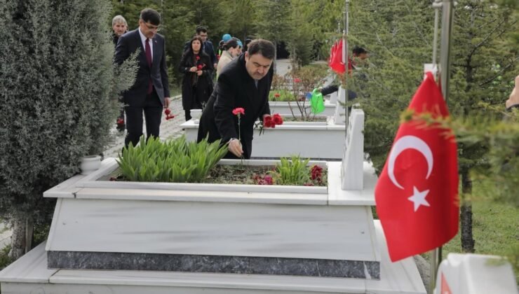Kütahya’da “Polis Haftası” dolayısıyla şehitlikler ziyaret edildi