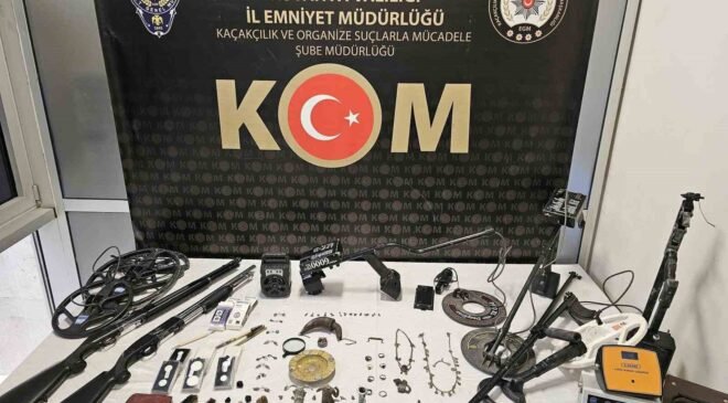 Kütahya’da tarihi eser kaçakçılığı operasyonu