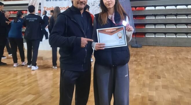 Kütahyalı sporcu Güllüzar Nas Türkiye ikincisi oldu