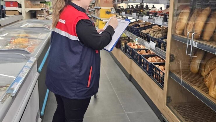Marketlere yönelik denetim yapıldı