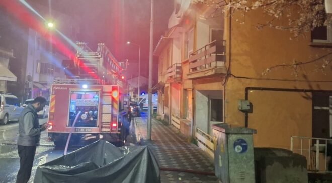 Metruk binada üst üste 3 yangın