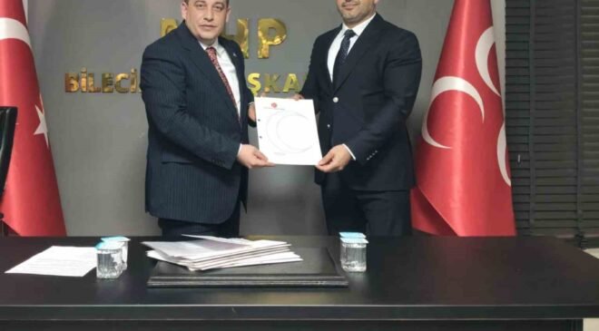 MHP Bozüyük İlçe Başkanlığına Mümin Gün atandı
