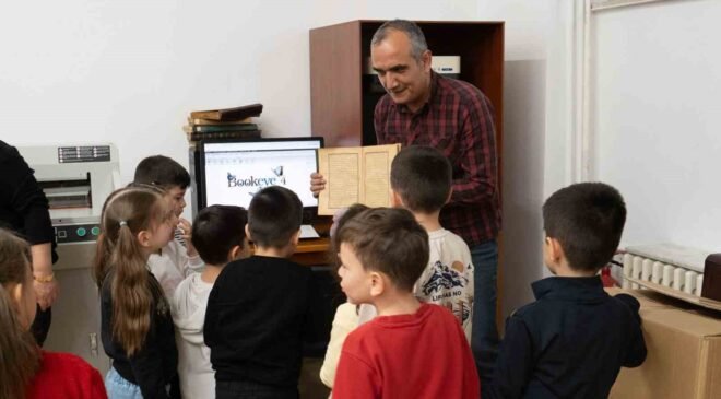 Minik öğrenciler Kütüphane Haftası’nda kitaplarla buluştu