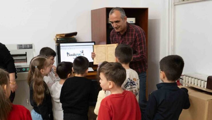 Minik öğrenciler Kütüphane Haftası’nda kitaplarla buluştu