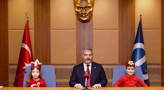 Minikler 23 Nisan’ı coşkuyla kutladı