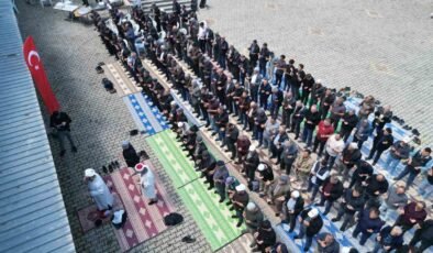 Nasreddin Hoca Mahallesi’nde yağmur ve şükür duası yapıldı