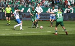Nesine 2. Lig: Ankara Demirspor: 0 – Bursaspor: 1 (İlk yarı)