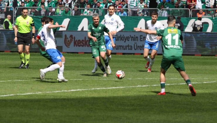 Nesine 2. Lig: Ankara Demirspor: 0 – Bursaspor: 1 (İlk yarı)
