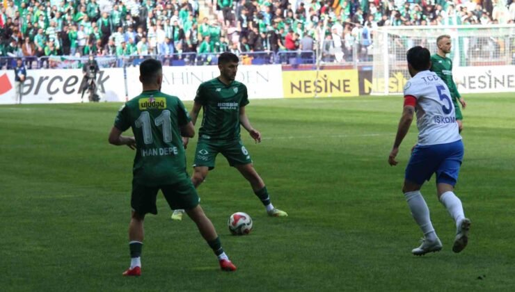 Nesine 2. Lig: Ankara Demirspor: 0 – Bursaspor: 1 (Maç sonucu)