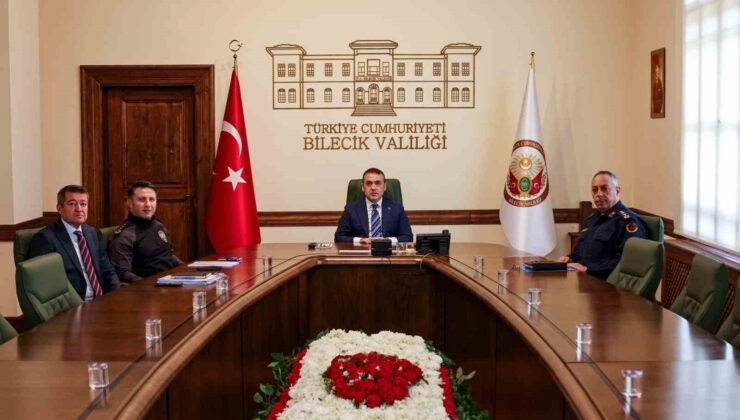 Okullara yönelik saldırılar sonrası Bilecik’te güvenlik tedbirleri masaya yatırıldı