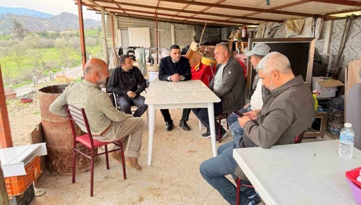 Orman yangınlarından etkilenen vatandaşların geçici barınma alanları incelendi