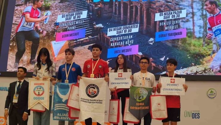 Pazarlar Spor Lisesi’nin parlayan yıldızı Medine Nur Türkiye üçüncüsü oldu