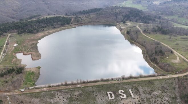 Selöz Göleti havadan görüntülendi