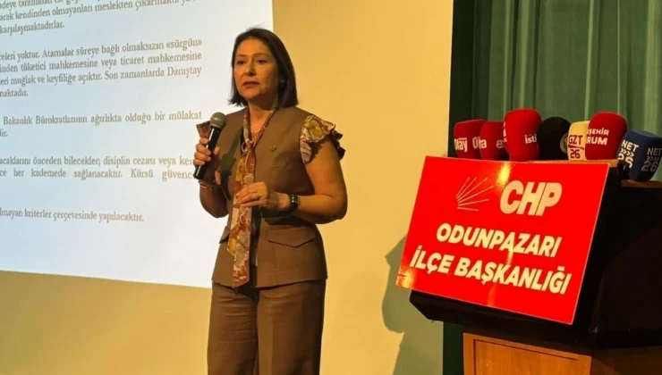 CHP’li Şule Özsoy Boyunsuz Eskişehir’de Konuştu: Yargıda Köklü Reform Şart