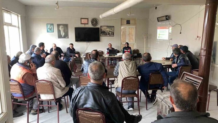 Tavşanlı’da üreticilere yönelik bilgilendirme eğitimi