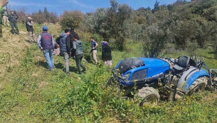 Traktör kazasında ağır yaralan sürücü hayatını kaybetti