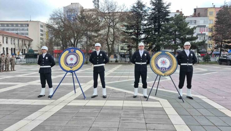 Türk Polis Teşkilatı’nın 181’inci kuruluş yıl dönümü kutlamaları başladı